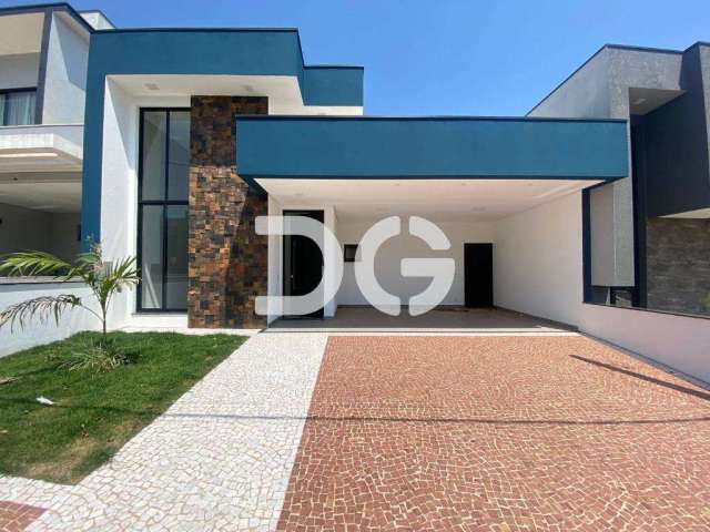 Casa à venda em Hortolândia, Residencial Jardim do Jatobá, com 3 suítes, com 151 m²