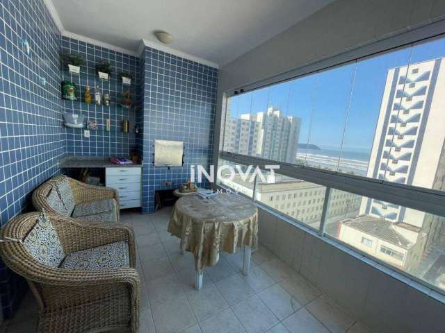 Apartamento com 3 dormitórios à venda, 101 m² por R$ 800.000,00 - Vila Guilhermina - Praia Grande/SP