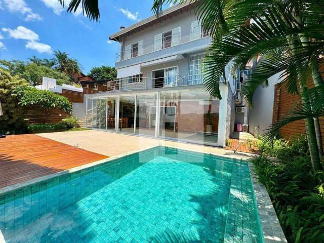 Casa com 5 quartos  324 m² - venda por R$ 2.990.000 ou aluguel por R$ 17.000,00/mês - Jardim Botânico (Sousas) - Campinas/SP