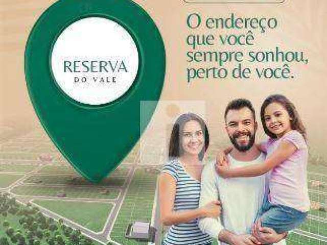 Terreno à venda, 160 m² por R$ 54.000  RESERVA DO VALE -OURO FINO -MG