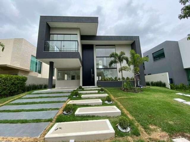 Excelente Casa 4/4 suítes | Alphaville Litoral Norte 1 | 340 m² | Nova!