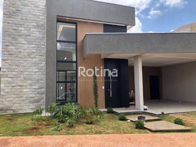 Casa Condomínio Fechado à venda, 3 quartos, Cond. Raros (Alto Umuarama) - Uberlândia/MG - Rotina Imobiliária