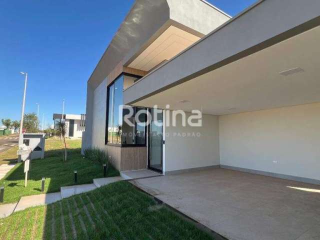 Casa Condomínio Fechado à venda, 3 quartos, Cond. Gsp Arts - Uberlândia/MG - Rotina Imobiliária