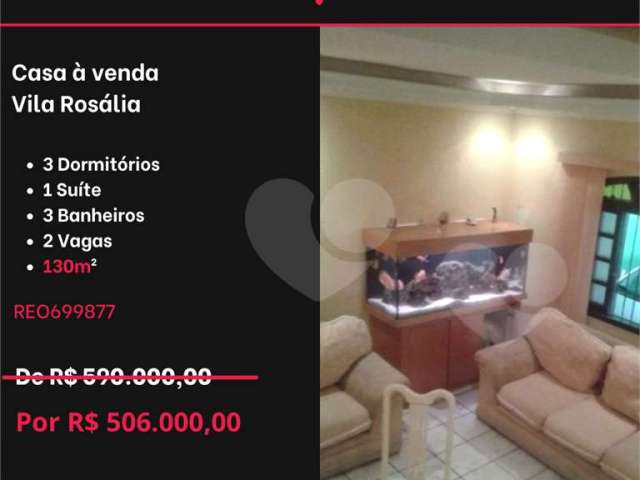 Casa com 3 quartos à venda em Vila Rosália - SP