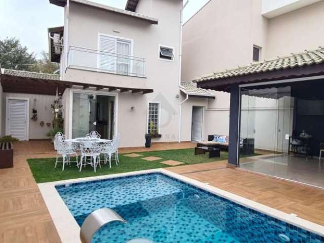 Casa com piscina no Condomínio Terras de Gênova Engordadouro em Jundiaí