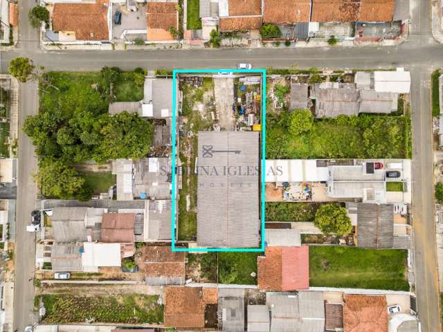 Terreno comercial à venda na Rua Sebastião José de Souza, 178, Palmital, Colombo, 512 m2 por R$ 900.000