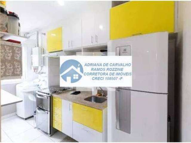 Apartamento com 2 dormitórios, sacada. Cond. Oasis EcoVida Osasco