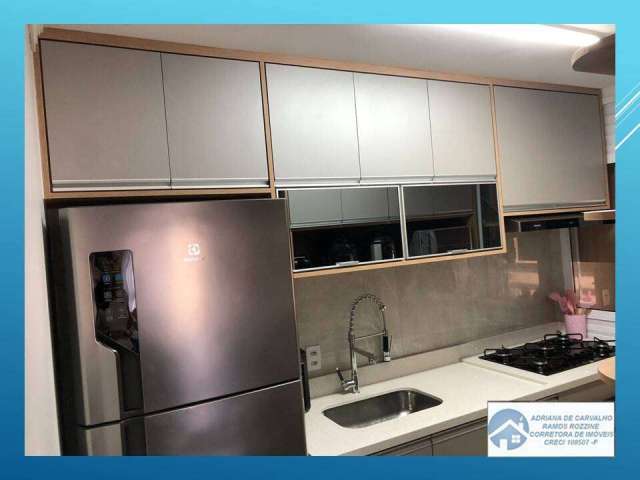 ✅ Apartamento com 2 dormitórios, 1 suíte, sacada Cond. Rossi - Barueri