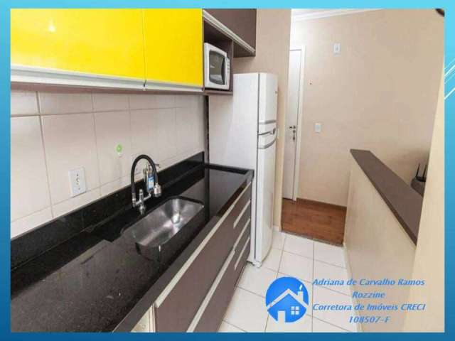 ✅Apartamento com 2 dormitórios, varanda Cond. Lemont - Cotia