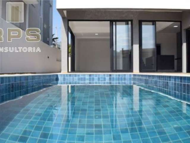 Casa a venda em Atibaia com 3 quartos sendo 1 suíte e 2 vagas no condomínio Terras de Atibaia II com 181m², comprar casa com piscina em condominio