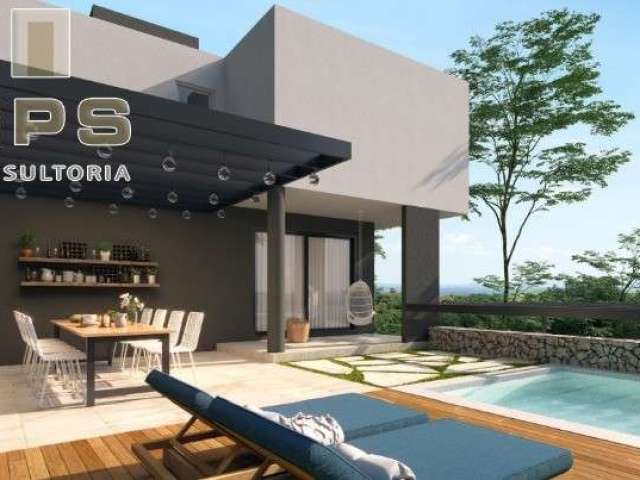 Casa à venda - Condomínio Fechado - La Reserva II - Casa com área construída de 137 m² 03 suites , lavabo, home office, espaço gourmet