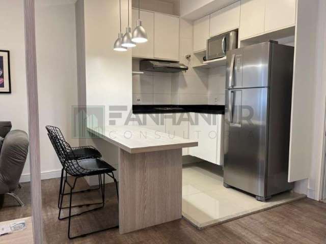 Lindo apartamento tipo studio na Chácara Santo Antônio - Rua Henri Dunant, no Condomínio Edifício ADD Nova Berrini.   Localizado em uma região privile