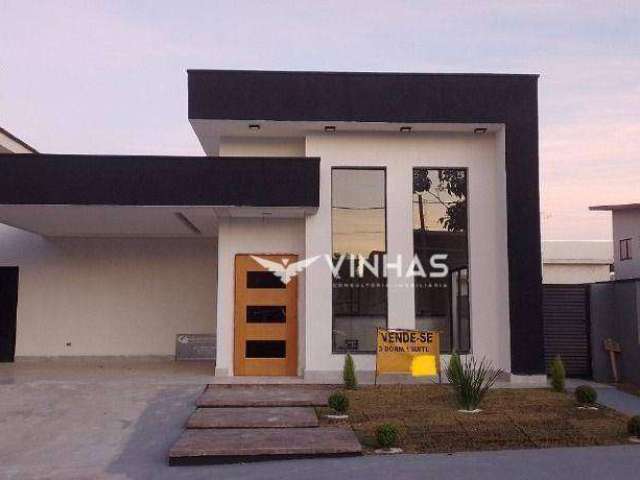 Casa com 3 dormitórios à venda, 140 m² por R$ 958.000,00 - Residencial Terras Do Vale - Caçapava/SP