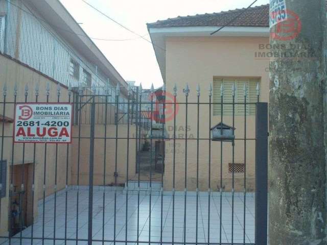 Casa Térrea de 1 dormitório para alugar na Vila Esperança - São Paulo