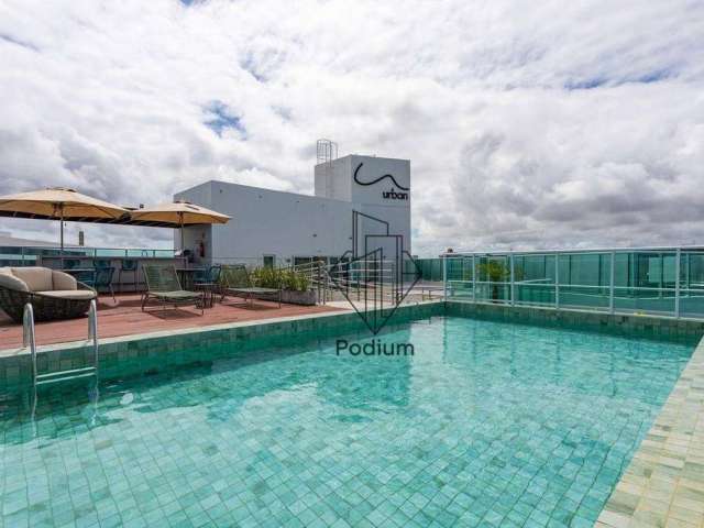 Cobertura duplex com jacuzzi privativa a beira mar da praia do Bessa - CO0005