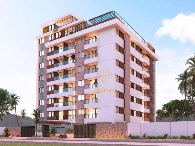 Apartamentos com varanda / sacada a 400m da praia de Intermares- AP0922