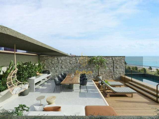 Cobertura Duplex com piscina privativa e vista para o mar da praia de Areia Dourada / Cabedelo - CO0078