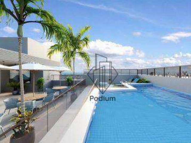 Apartamentos com excelente localização a 305m da praia de Ponta de Campina/Cabedelo. -AP1498.