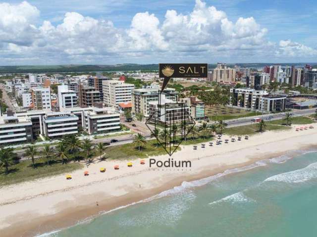 Flats estilo Studio térreo com área privativa a beira mar da praia de Intermares - FL0383