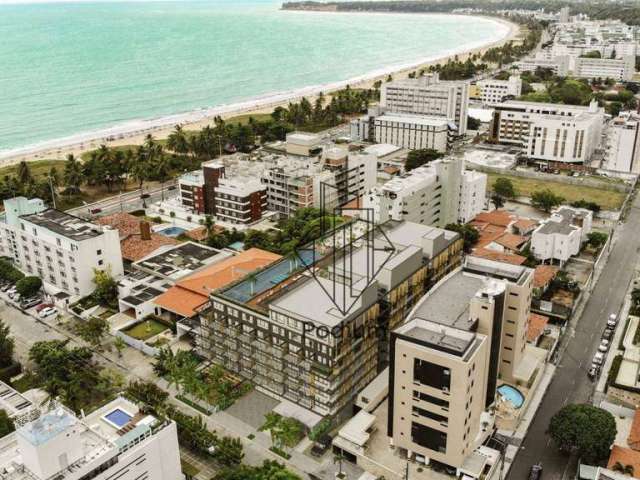 Flats térreo com área privativa a 100m da praia do Cabo Branco - FL0483