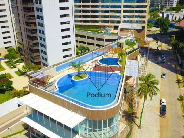 Apartamento no Condomínio Tour Geneve  com piscina privativa e vista definitiva para o mar da praia do Altiplano - AP2166