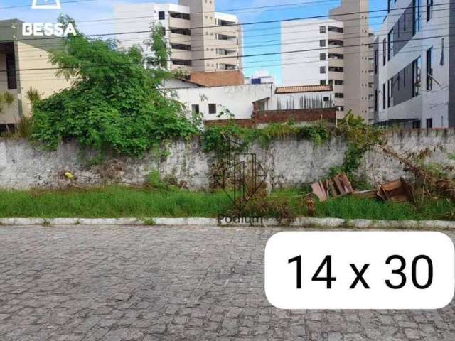 Terreno com excelente localização, próximo a praia no Bessa - TE0054