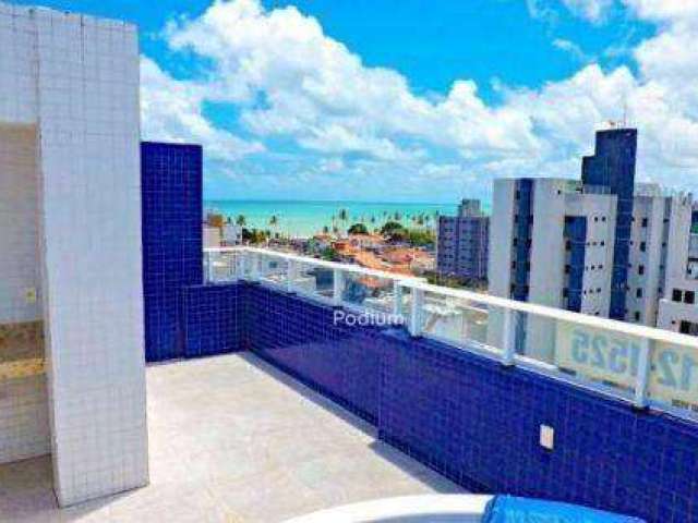 Cobertura duplex a 250m da praia do Bessa no Jardim Oceania. - CO0146.