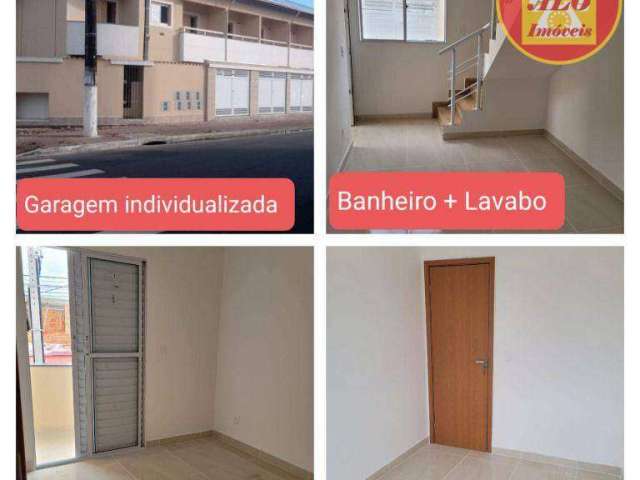 Sobrado à venda, 57 m² por R$ 238.000,00 - Ribeirópolis  - Praia Grande/SP