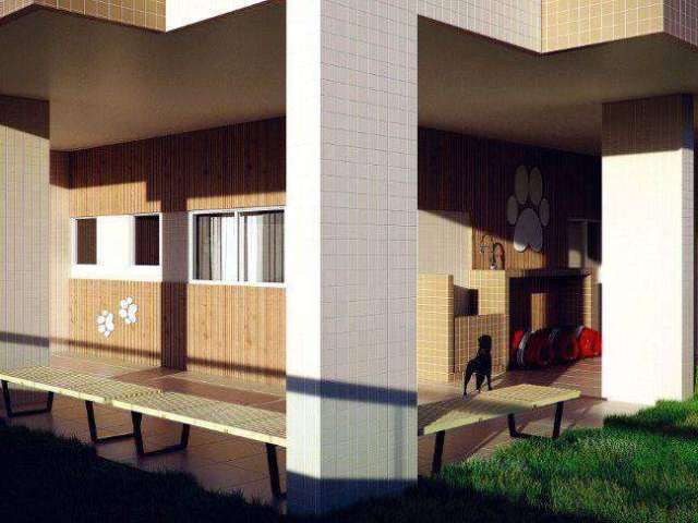 Apartamento com 2 dormitórios à venda, 70 m² por R$ 460.000,00 - Aviação - Praia Grande/SP