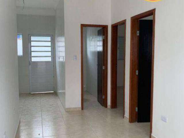 Casa com 2 dormitórios à venda por R$ 240.000,00 - Balneário Japura - Praia Grande/SP