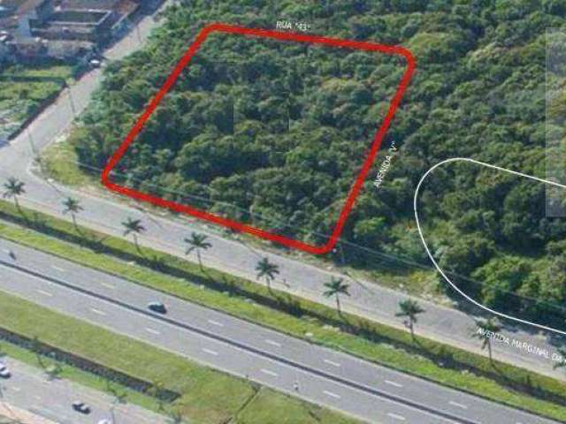 Terreno à venda, 5700 m² por R$ 15.863.767,92 - Mirim - Praia Grande/SP