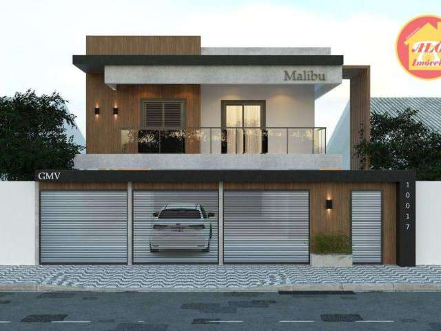Casa com 2 quartos à venda, 43 m² por R$ 265.000 - Vila Sônia - Praia Grande/SP