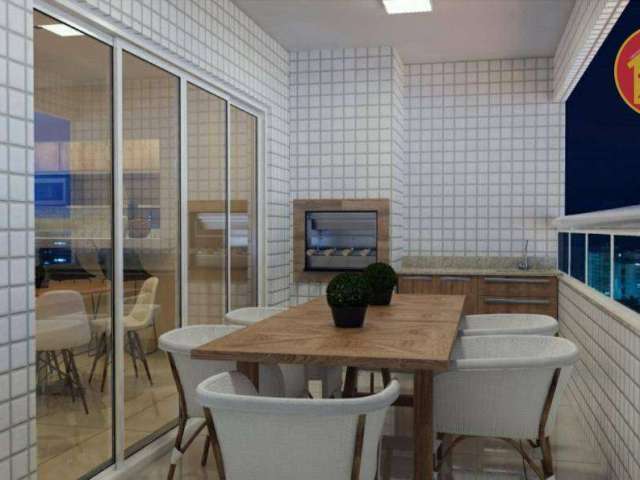 Apartamento 02 Quartos -R$ 390.000,00 - Tupi - Praia Grande/SP