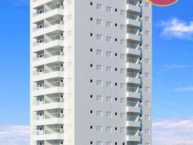 Apartamento com 2 dormitórios à venda, 77 m² por R$ 420.000,00 - Aviação - Praia Grande/SP