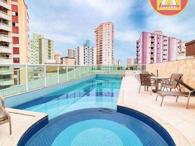 Apartamento com 2 quartos à venda, 63 m² por R$ 405.000 - Vila Guilhermina - Praia Grande/SP