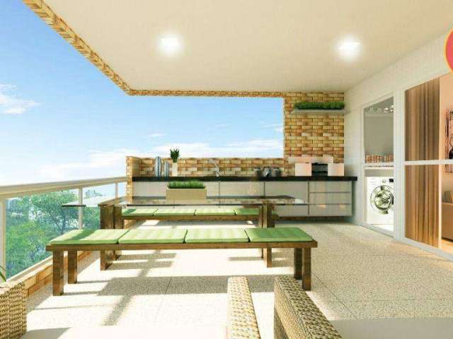 Apartamento com 2 quartos à venda, 73 m² por R$ 630.000 - Vila Alzira - Guarujá/SP