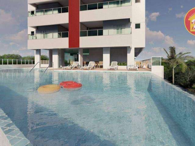 Apartamento com 2 quartos à venda, 71 m² por R$ 390.000 - Caiçara - Praia Grande/SP