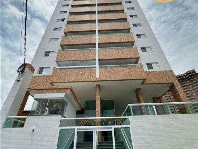 Apartamento com 2 quartos à venda, 77 m² por R$ 398.000 - Vila Guilhermina - Praia Grande/SP