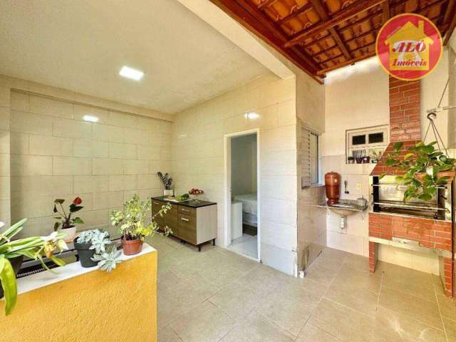 Sobrado com 3 quartos à venda, 103 m² por R$ 745.000 - Canto do Forte - Praia Grande/SP