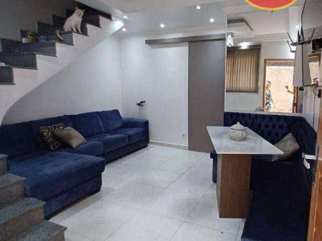 Sobrado com 2 quartos  à venda, 65 m² por R$ 310.000 - Parque São Vicente - São Vicente/SP