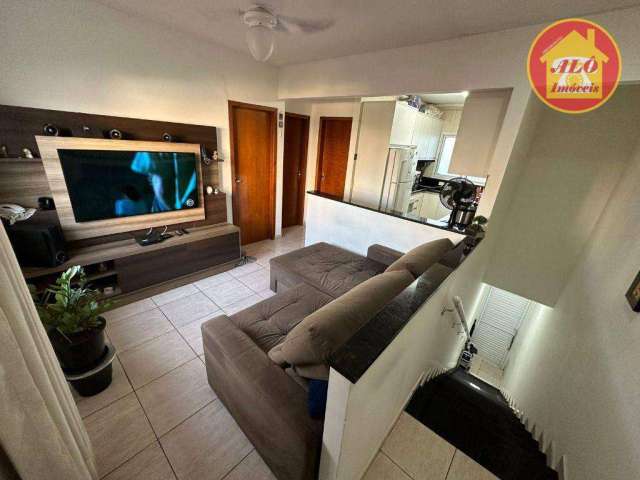 Casa com 2 quartos à venda, 53 m² por R$ 250.000 - Aviação - Praia Grande/SP