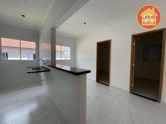 Casa nova com 2 quartos à venda, 50 m² por R$ 240.000 - Parque das Américas - Praia Grande/SP