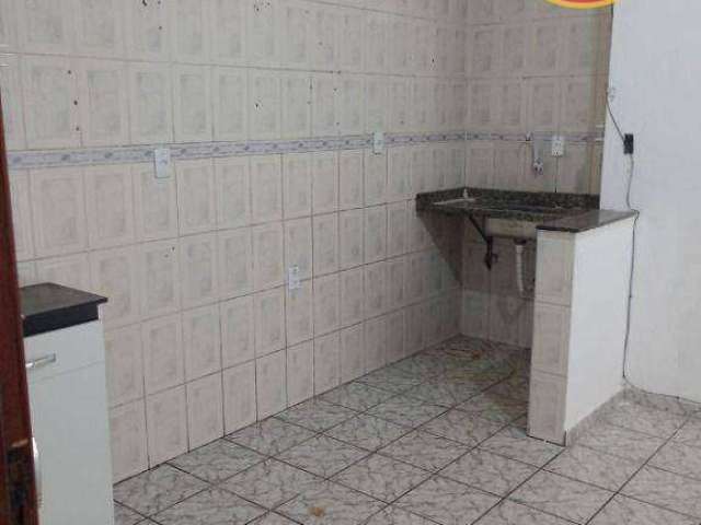 Kitnet com 1 quarto para alugar, 23 m² por R$ 1.000/mês - Jardim Anhangüera - Praia Grande/SP