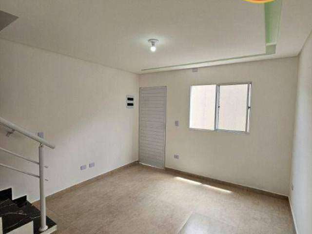 Sobrado com 2 dormitórios à venda por R$ 320.000 - Mirim - Praia Grande/SP