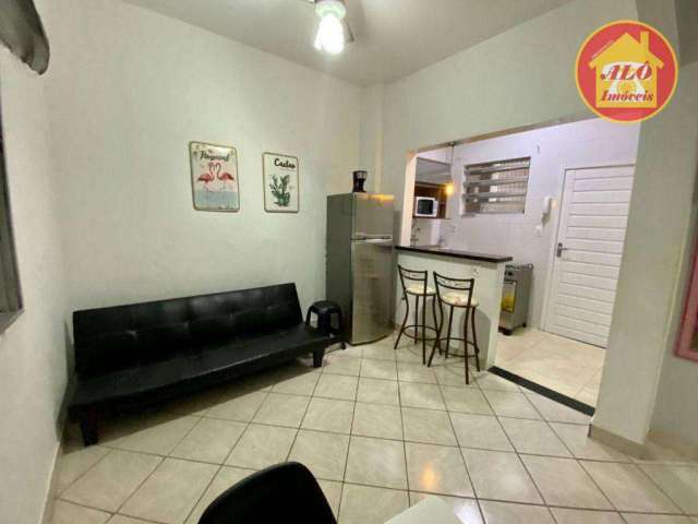 Apartamento com 1 dormitório à venda, 38 m² por R$ 185.000 - Ocian - Praia Grande/SP