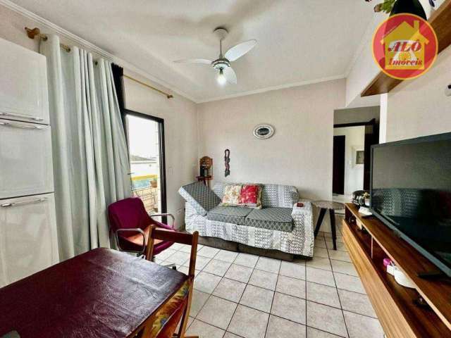 Apartamento com 1 dormitório à venda, 40 m² por R$ 240.000 - Vila Guilhermina - Praia Grande/SP