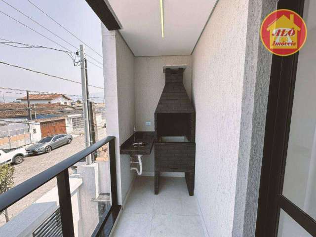 Casa com 3 dormitórios à venda por R$ 430.000,00 - Mirim - Praia Grande/SP