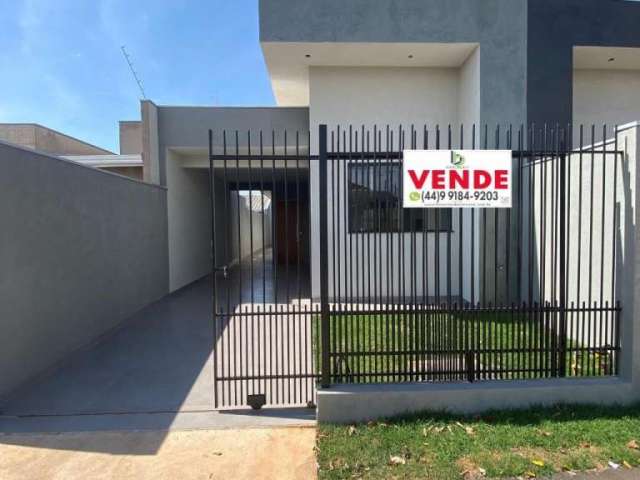 Casa à venda em Maringá, Jardim do Carmo, com 3 quartos, com 88 m²