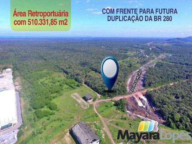 Área à venda, 510 m² por R$ 20.000.000,00 - Reta - São Francisco do Sul/SC