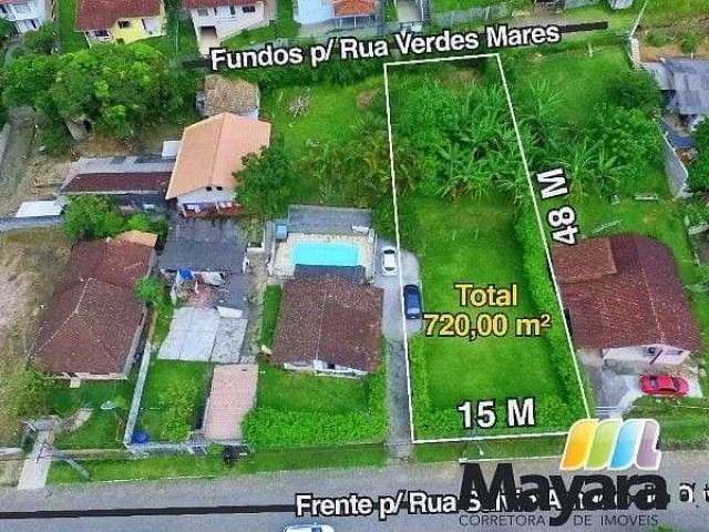 Terreno à venda, 720 m² por R$ 300.000 - Rocio Pequeno - São Francisco do Sul/SC